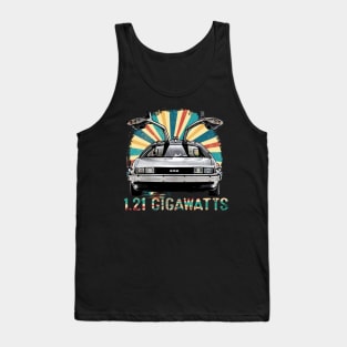 Back to the Future - DMC DeLorean Tank Top